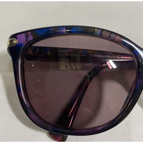 Coach 0HC8132 Women\'s Sunglasses - Purple Confetti Frames Only main image 6